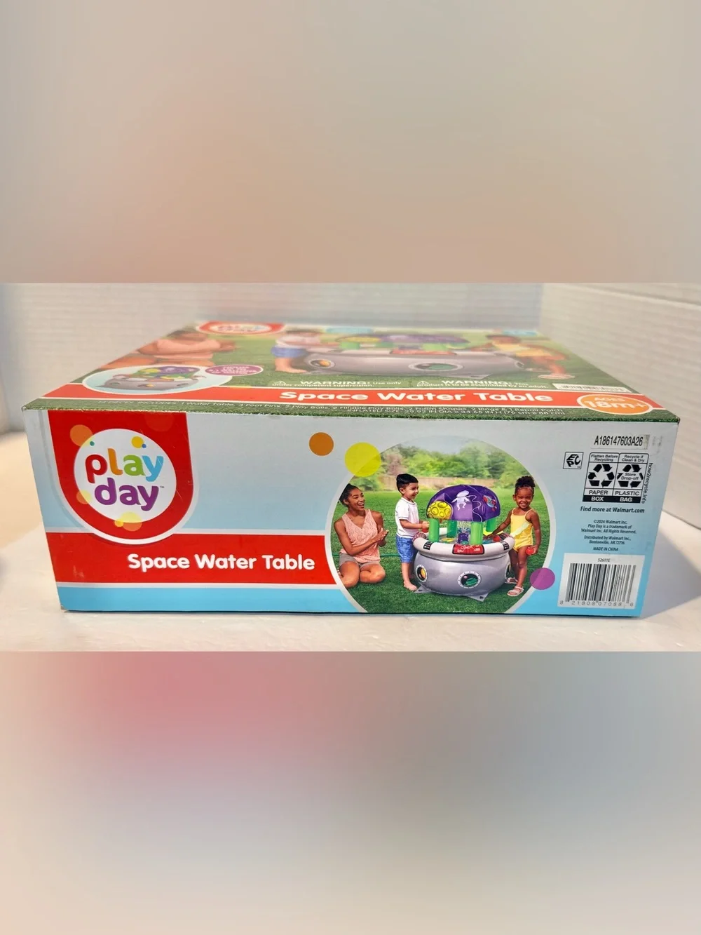 Inflatable Baby Water Table Space Station Brand New